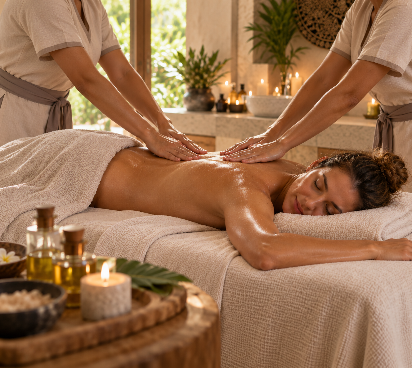 Four Hands Massage